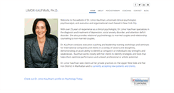 Desktop Screenshot of limorkaufman.com