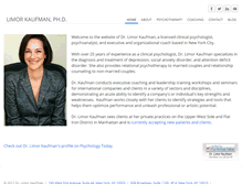 Tablet Screenshot of limorkaufman.com